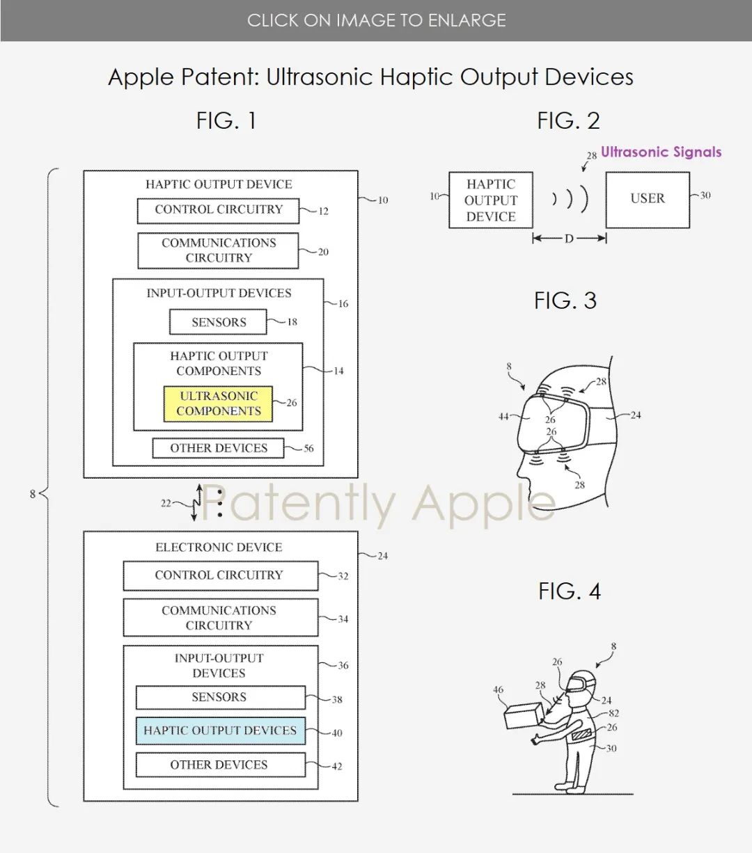 苹果获超声波触觉声波新专利，或用于头显等交互设备