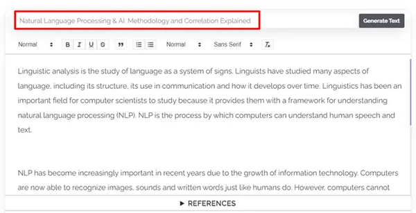 自然语言处理和人工智能：方法论和相关解释