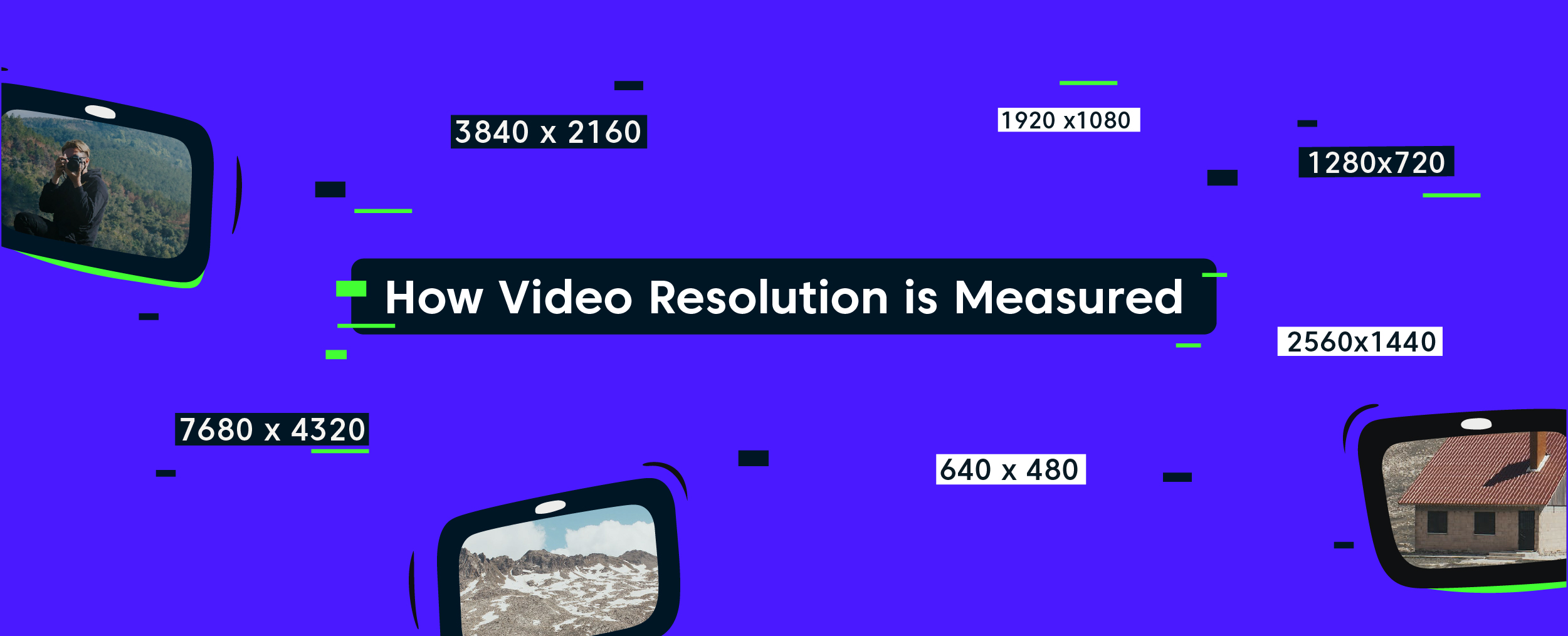 如何测量视频分辨率