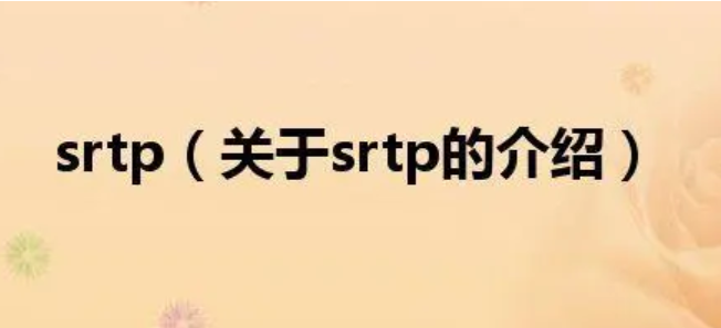 SRTP 协议是什么？SRTP 协议格式及加密介绍