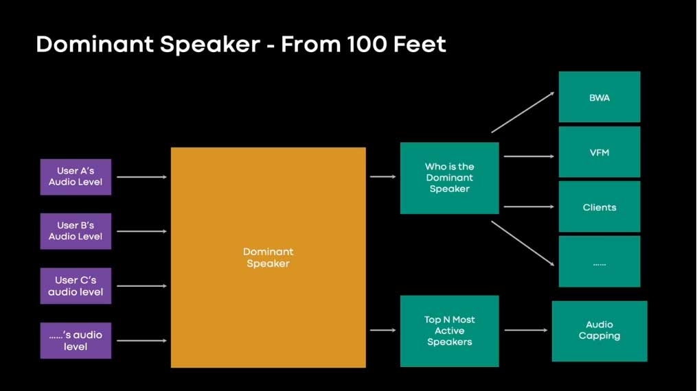 扩展大型群组通话的音频和视频