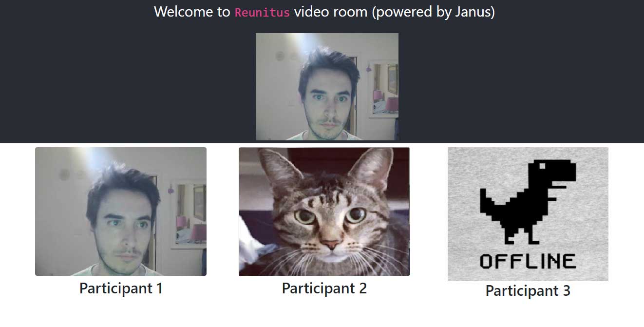 使用 Janus WebRTC 媒体服务器构建视频会议