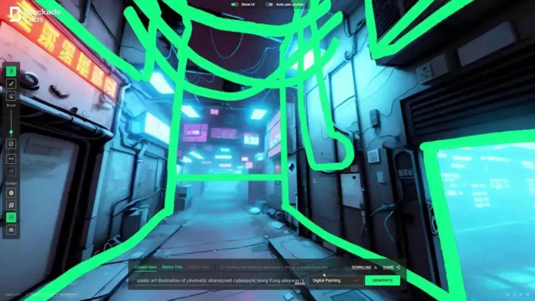 Unity AI生成VR全景工具迎来重大更新，草图+文本控制模式上线