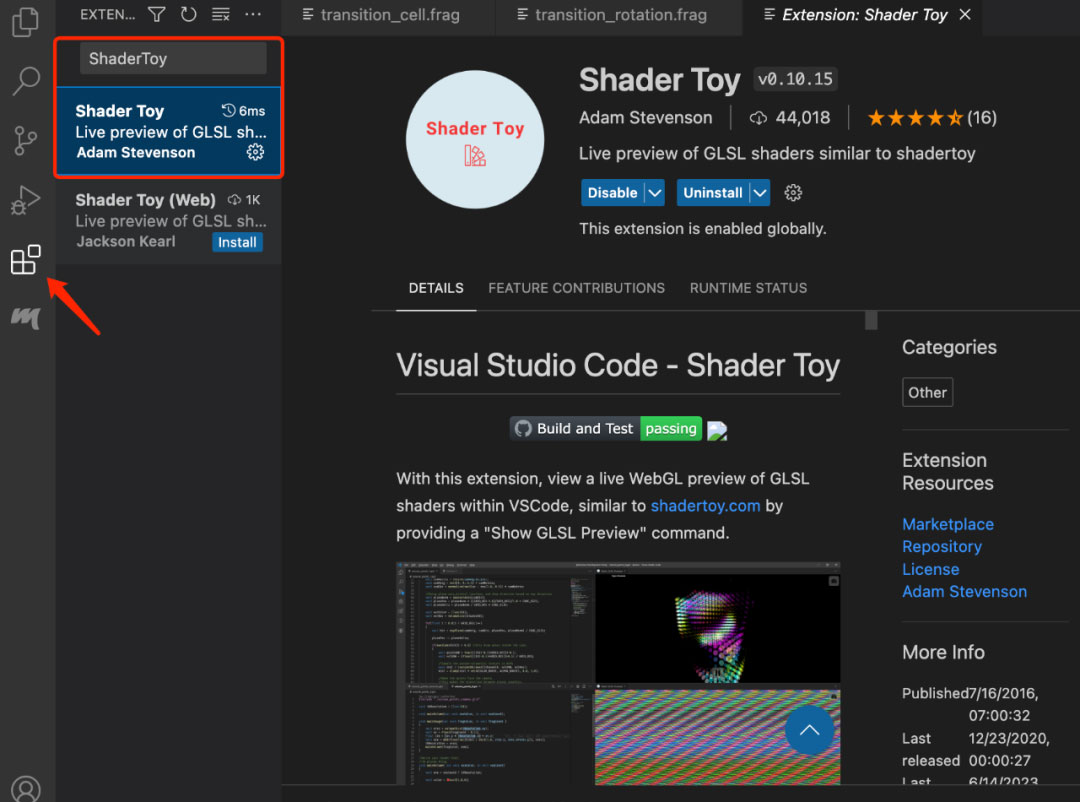 OpenGL & Metal Shader 编程：ShaderToy 内置全局变量