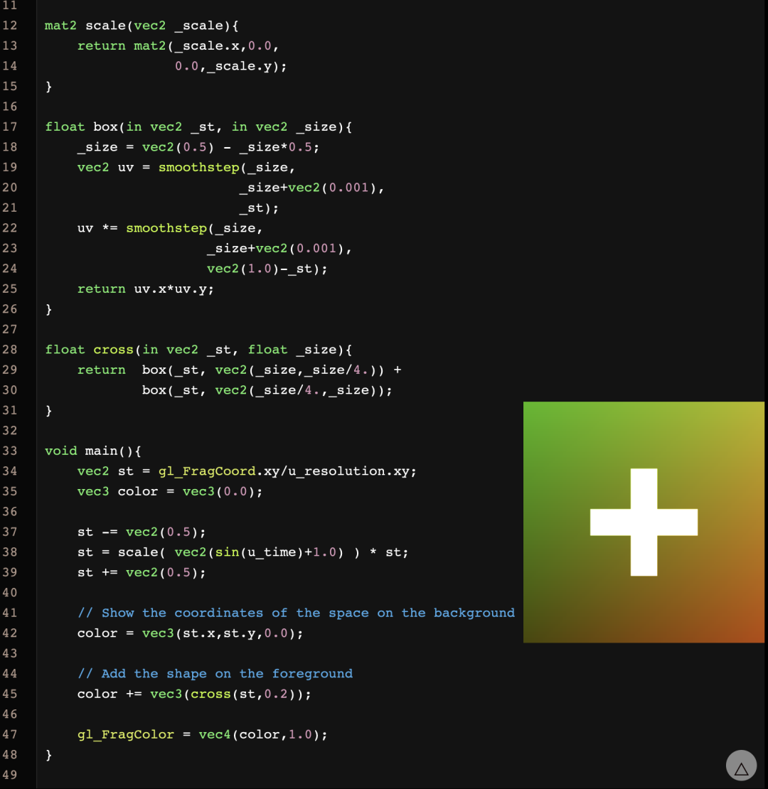 OpenGL Shader 常用的二维矩阵变换