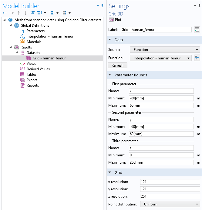 基于图像数据生成网格的方法
