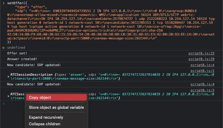 WebRTC 信令 Demo：如何建立连接