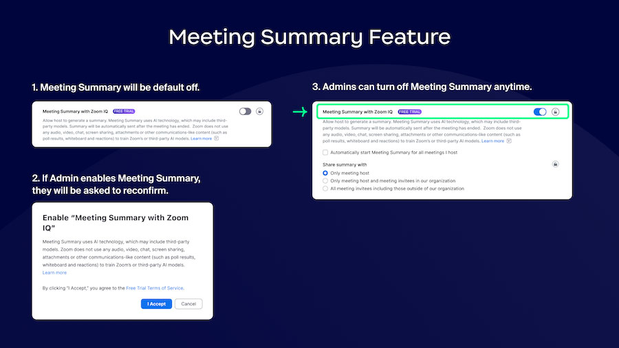 Zoom完善服务条款和解决方案以适用于AI 功能