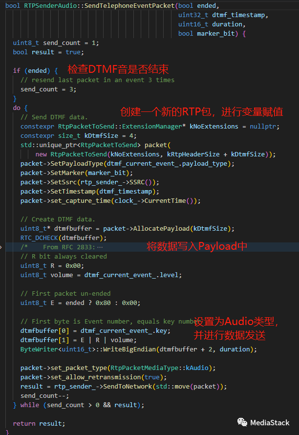 音视频学习--DTMF代码走读
