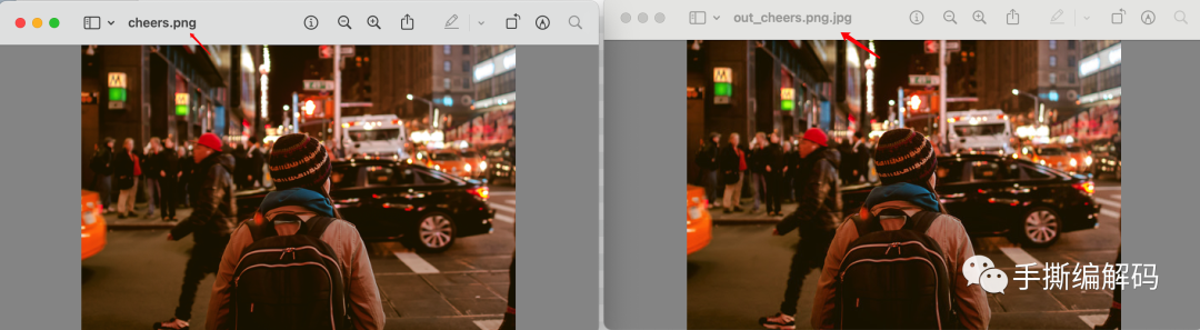 代码只有千行左右的JPEG编码器