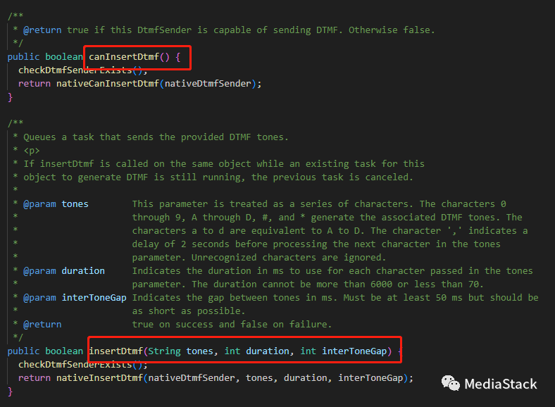 音视频学习--DTMF代码走读