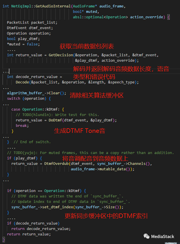 音视频学习--DTMF代码走读