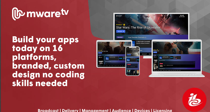 MwareTV 通过无代码 WYSIWYG 应用技术转变 OTT 服务