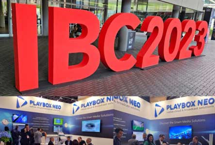 IBC 2023 与会者热捧 PlayBox Neo 智能媒体多平台渠道管理