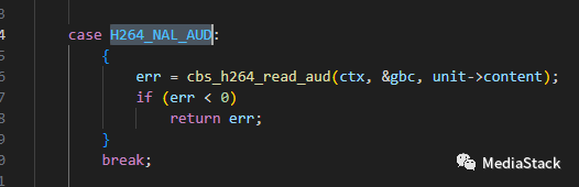 音视频学习--访问单元分隔符 (AUD)
