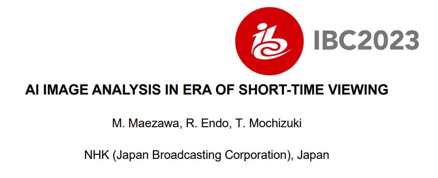 短视频时代的 AI 图像分析 | IBC2023论文分享