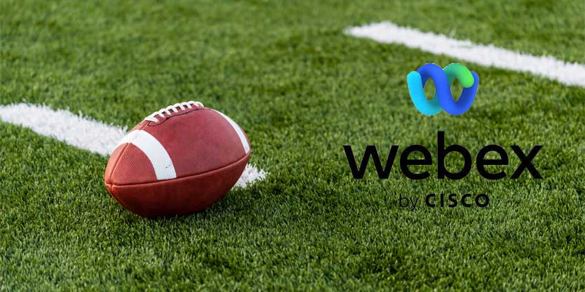 NFL 特许经营公司采用 Webex 进行通信和协作