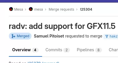 RADV Vulkan 驱动程序首次支持 GFX11.5“RDNA3 刷新”