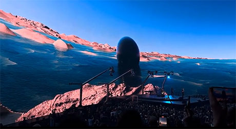 拉斯维加斯球使虚拟现实成为一种全身体验