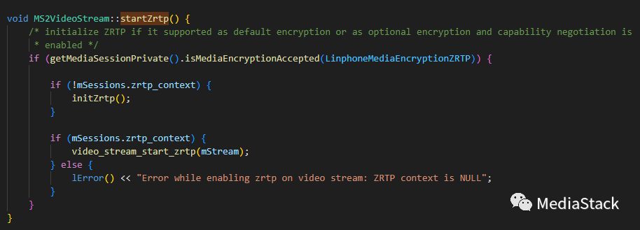 音视频学习--liblinphne 和 bzrtp 代码走读