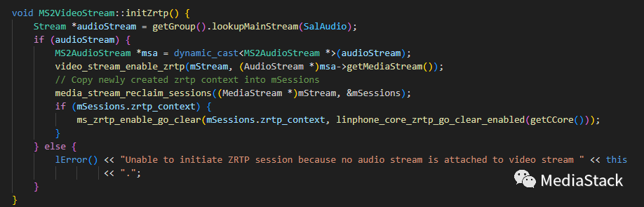 音视频学习--liblinphne 和 bzrtp 代码走读