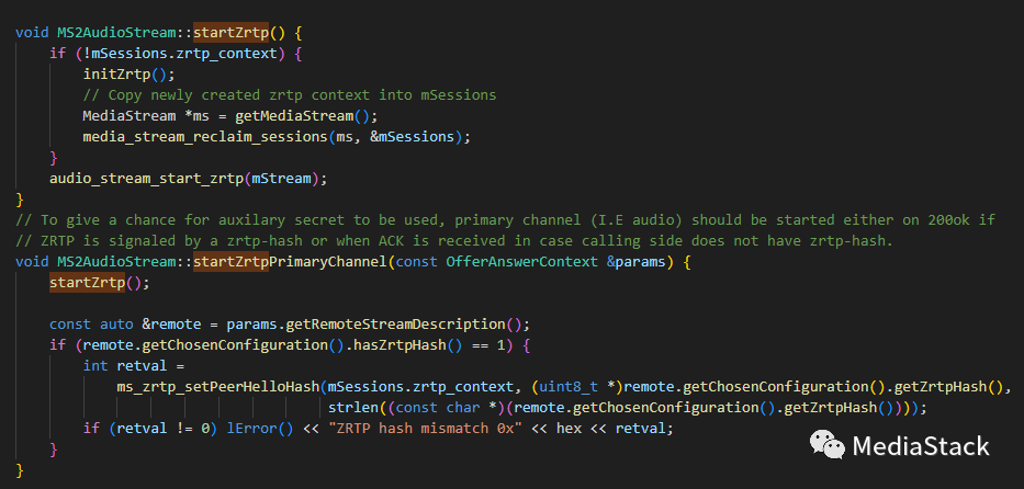 音视频学习--liblinphne 和 bzrtp 代码走读