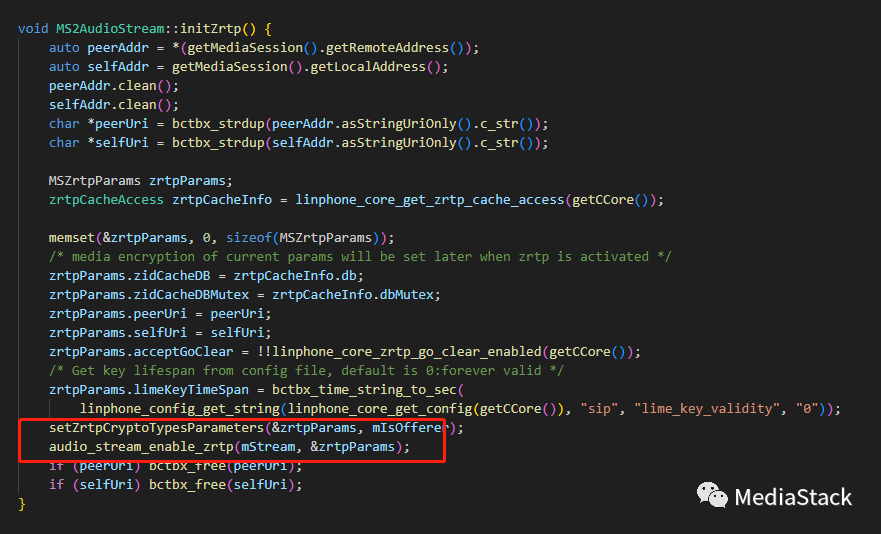 音视频学习--liblinphne 和 bzrtp 代码走读
