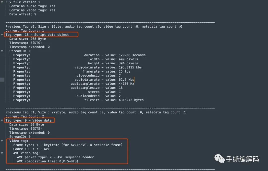 分享一个可以在Linux和macOS上运行的FLV封装格式分析工具