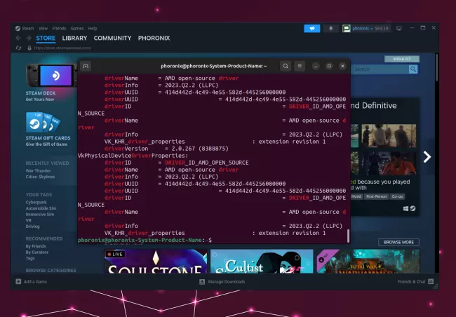 AMDVLK 2024.Q1.1 带来 Gang 提交，更快的光线追踪管道编译功能