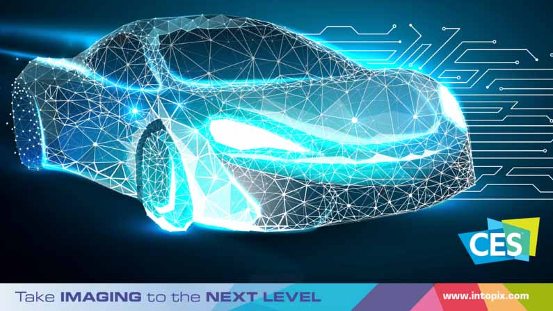 intoPIX 在 CES 2024 上展示突破性传感器和视频压缩技术