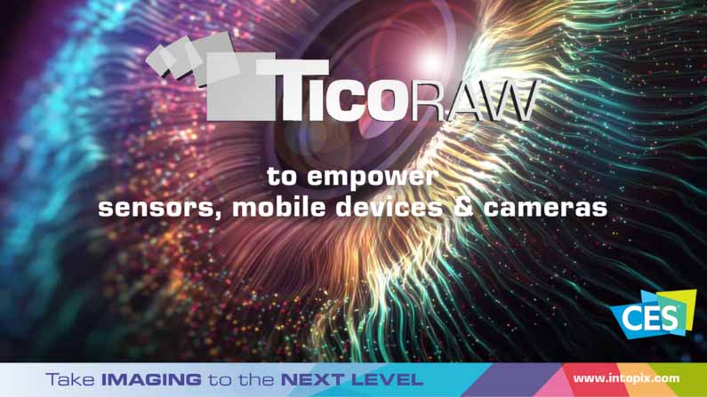 intoPIX 在 CES 2024 上展示突破性传感器和视频压缩技术