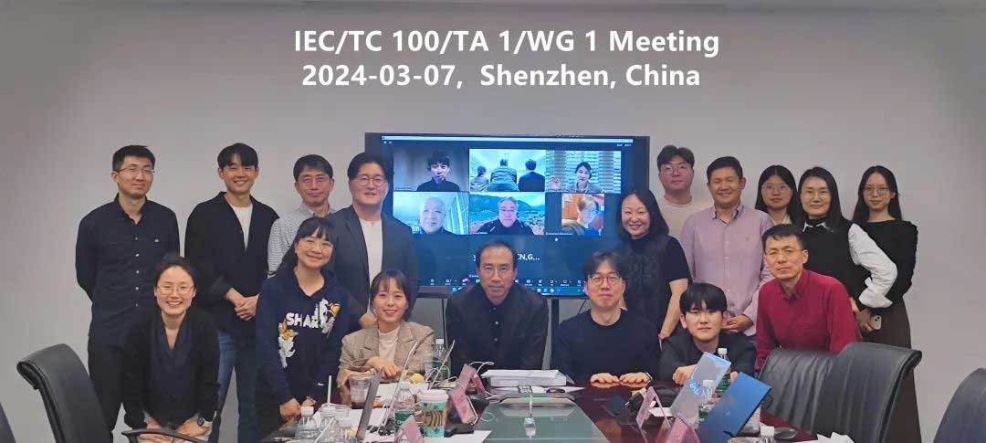 IEC/TC100在中国深圳召开TA1/WG1及 WG12工作组会议