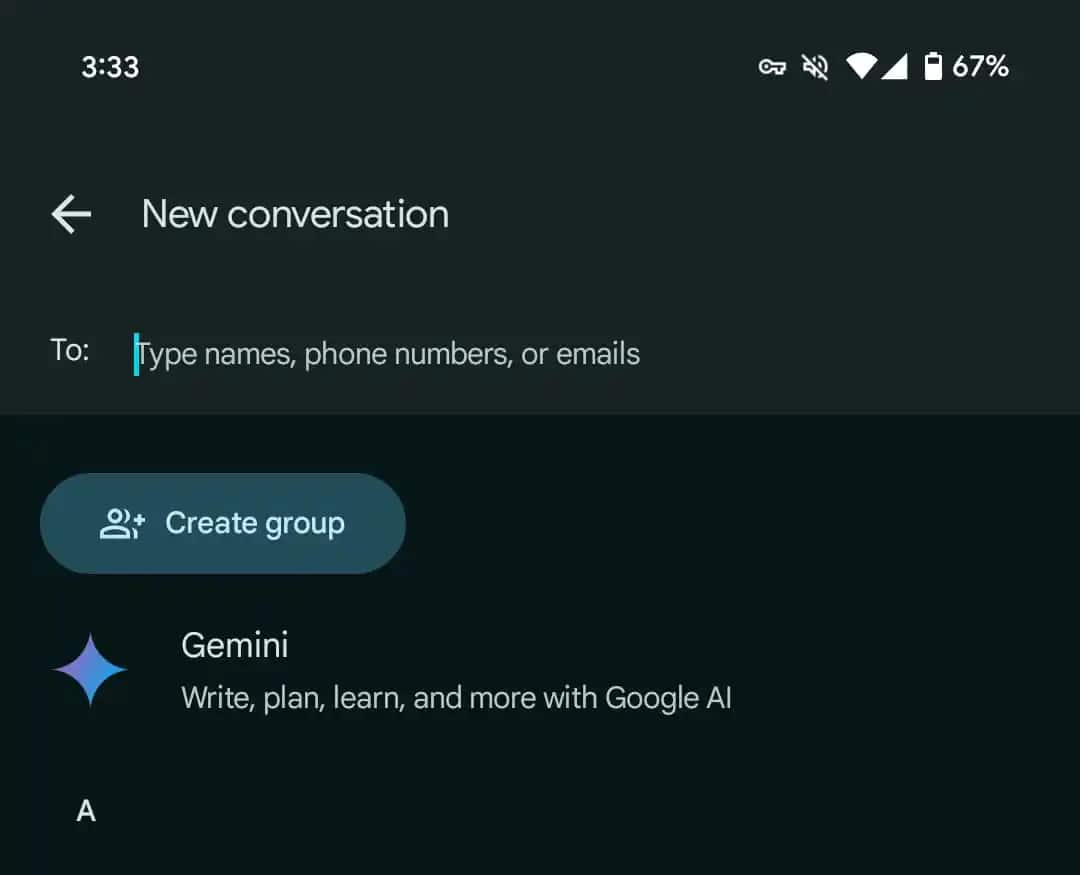 Google Messages 测试版正在逐步采用 AI 聊天机器人 Gemini