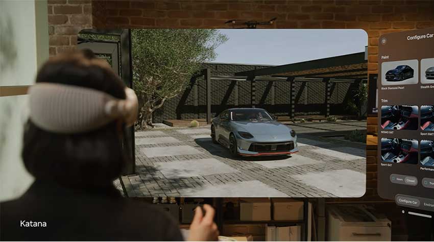 NVIDIA Omniverse 使用 Apple Vision Pro 拓展世界