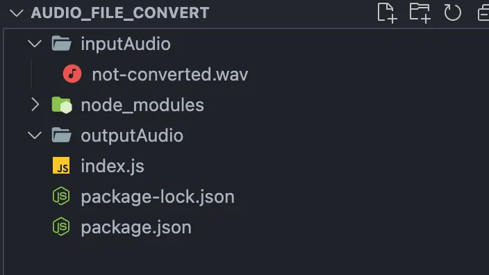 使用 Fluent-FFmpeg 库转换音频文件