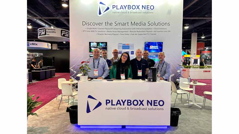PlayBox Neo在2024年4月的NAB秀上展示了智能媒体播放