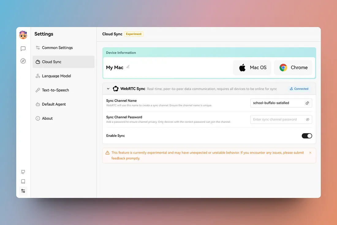 LobeChat 云同步：本地优先的探索与实践