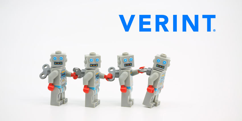 Verint展示了其自动化联络中心质量管理的机器人团队