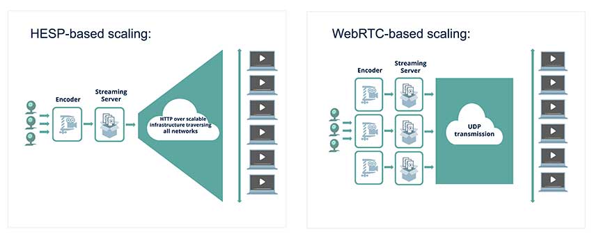 HESP 与 WebRTC 的区别