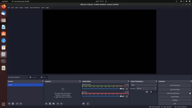 OBS Studio 30.2 Beta 为 Linux 提供本地 NVENC 编码器支持
