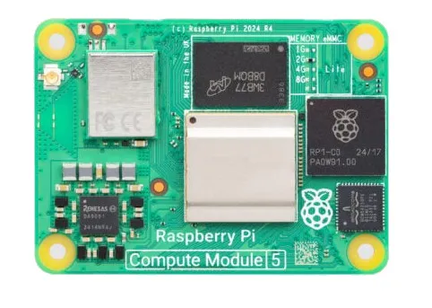Raspberry Pi 推出 Compute Module 5,售价 45 美元 - 实时互动网