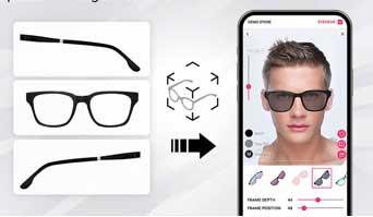 为什么在线眼镜行业是虚拟试戴技术的最佳途径