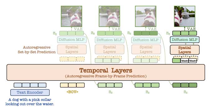 NOVA：一种无需矢量量化的新型视频自回归模型