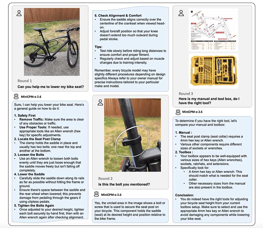 OpenBMB发布MiniCPM-o 2.6：一种灵活的多模态模型，可理解视觉、语音和语言并在边缘设备上运行