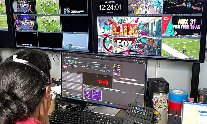 增强现实图形在 FOX 体育直播中扮演重要角色