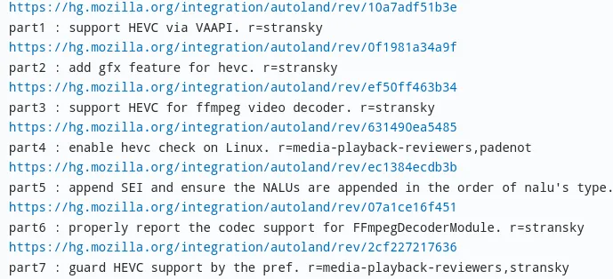 Firefox 137 将通过 VA-API 支持在 Linux 上播放 HEVC/H.265 视频