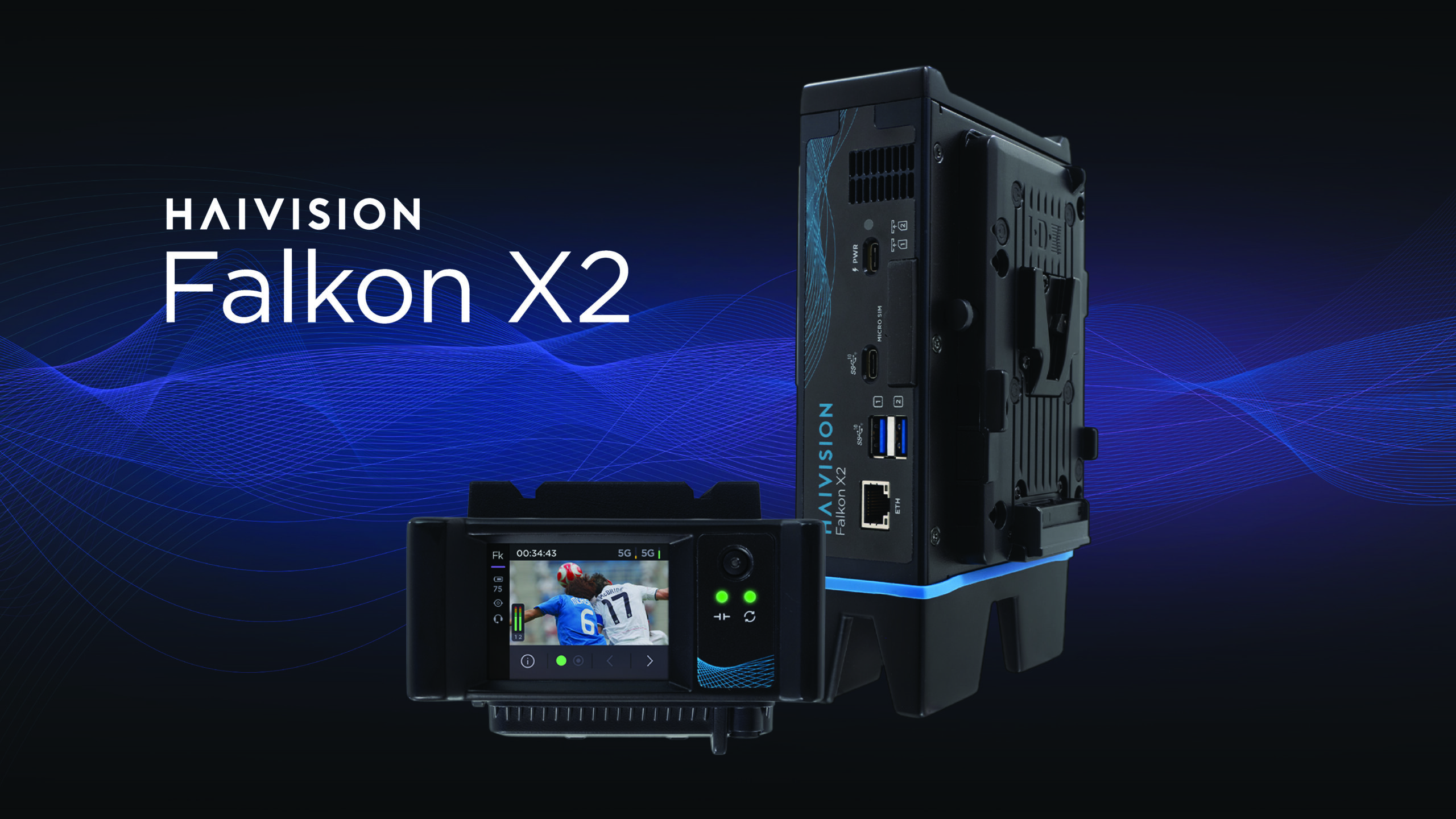Haivision 推出 Falkon X2：突破 5G 直播视频传输的界限