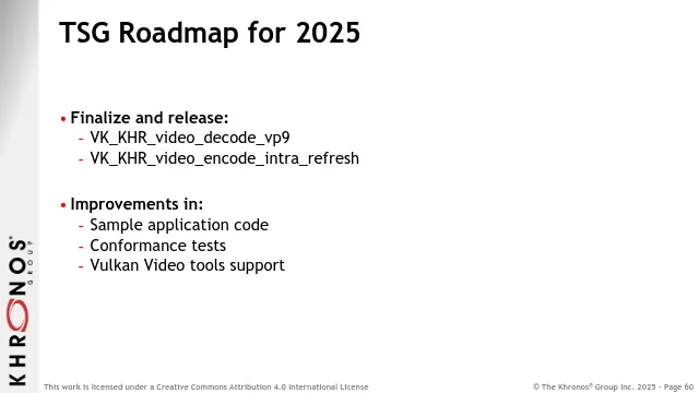 Vulkan Video 继续取得进展，VP9 解码计划于今年推出