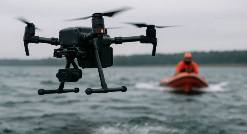 神经形态边缘 AI 通过无人机探测加快水上救援速度