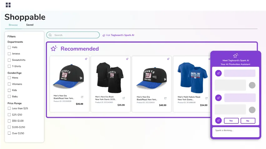 Tagboard 推出 Spark AI：革新直播内容货币化的 Agentic 制作助理